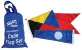 Flag Set, International Code 18″ x 24″ with Holder & Bag 36Pc