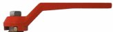 Handle, Aluminum Red for Ball Valve 1-1/2″
