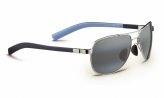 Sunglasses, Guardrails Frame:Silver Lens:Grey