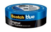 Masking Tape, MultiSurface 1.88″ Blue Length:60Yd #2090