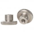 Knob Nut, Stainless Steel Hi-Knurled Thumb M10