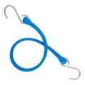 Bungee, Strap 24″ Blue with Stainless Steel Hooks 2 Pack
