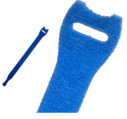 Cable Tie, 3/4″ x6″ Blue Velcro-Strap One-Wrap 10 Pack