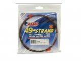 Leader Cable, 7×7 49 Strand 275Lb Test Brown 30′ Coil