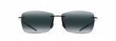 Sunglasses, Lighthouse Frame:Gloss Black Lens:Grey