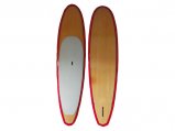 Stand Up Paddleboard, Bamboo Red Trim 12.5′