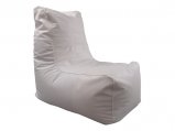 Bean Bag Chair, Marine Wedge Large White