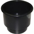 Drink Holder, Recessed 3.25″ x 4″ Nylon Black