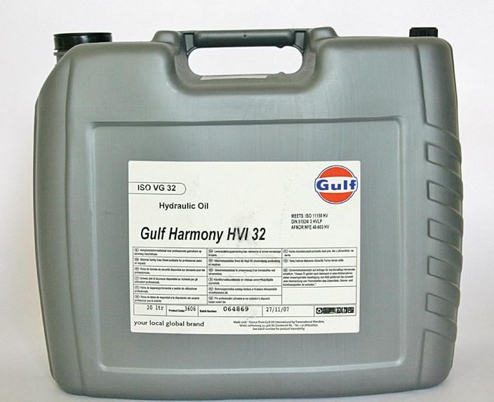 Hydraulic Oil, Harmony HVI Grade32 20Lt Budget Marine