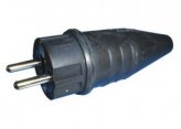 Plug, Male 280V 2Plugs Plastic