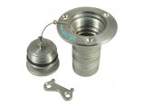Deck Fill, Water Stainless Steel HoseØ:2″ Plug:Slot & Key