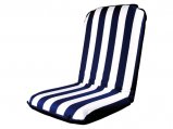 Comfort Seat, Regular 100x48x8cm Blue White Stripe