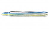 Lure Skirt 10″ Blue/White with Yellow Vein/Laser