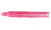 Lure Skirt 17″ Clear with Hot Pink Flake