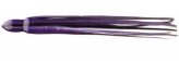 Lure Skirt 17″ Purple with Purple Laser, Black Vein