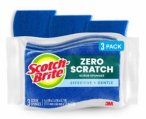 Sponge Set, Scrub No-Scratch Scotch-Brite 3 Pack
