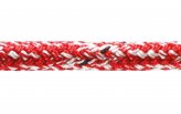 DoubleBraid Rope, Polyester 10mm Mbl Red per Foot