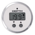 Depth Sounder,  2″ Digital Lido Gauge & Transom Mount Tdcr 60m/100kph