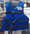 Life Vest, All-Purpose Youth 50-90Lb Blue Type:III US Coast Guard