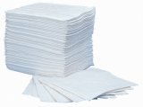 Sorbent Pad, Oil-Only White 15’x19″ Heavy-Wght
