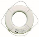 Ring Buoy, 24″ White Lifebuoy with Strap US Coast Guard Approved