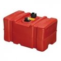 Fuel Tank, Topside Red 12Gal Height:14.5″