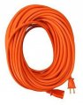 Extension Cord, 13A 125V 2Str16ga Length:50′ Orange
