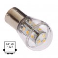 LED Bulb, BA15D 10-35V Globe 1.6W 15W Equivalent