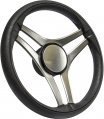 Steering Wheel, “Molinara” Aluminum Spokes EVA Rim Black