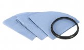 Filter Disc, Reasuable for ShopVac with Mount-Ring 3 Pack