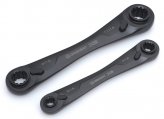Wrench Set, Ratcheting SAE 2 Piece
