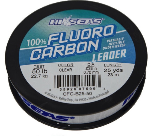 Bullbuster Fluorocarbon Fishing Line - 50 lbs - 0.68 mm – The Fishing Shop