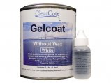 Gelcoat, White no-Wax with Hardener Qt