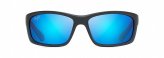 Sunglasses, Kanaio Coast Fr:Matte Blue Lens Blue Hawaii