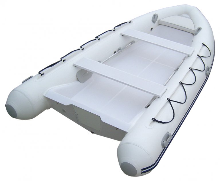 Dinghy, 4.2m 14' Fiberglass HullFloor Grey Budget Marine