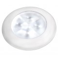 Courtesy Light, LED Round Warm White White Frame 12V