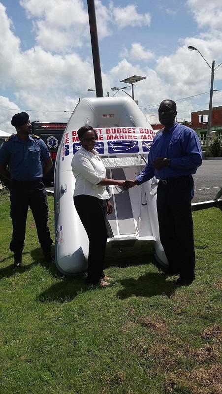 Budget Marine Trinidad gives assistance to flood victims 1
