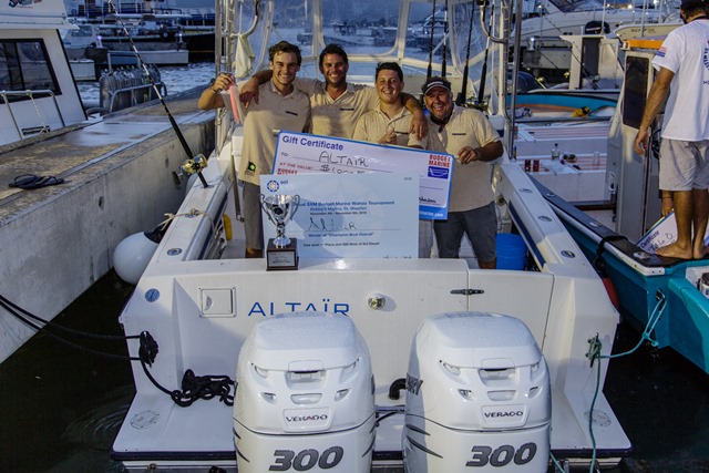 Altair from St.Barths championboat at the 2016 Budget Marine Wahoo Tournament 1