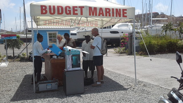 Tech Bench Sessions organized at Budget Marine Grenada 1