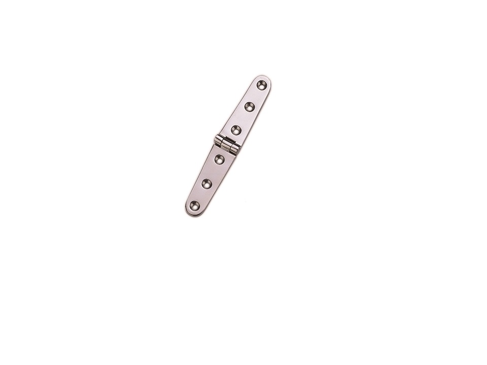 Hinge, Strap Stainless Steel Length:28 6Hole 175