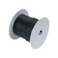 Wire, Single Tinned 18ga Black 35’/Spool