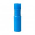 Crimp Snap Plug, Female Blue 16-14ga Nylon Insulated 4 Pack
