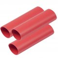 HeatShrink, Adhesive 3/4″ Length:3″ Red 3 Pack