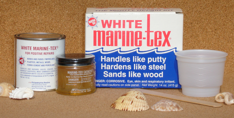 Marine-Tex Epoxy Putty White (2oz) - Mariner Sails