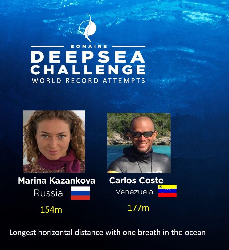 Carlos Coste sets two records during Bonaire DeepSea Challenge 2016 4