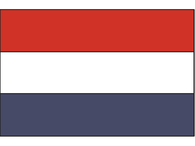 Flag Netherland 100 X 150cm Budget Marine