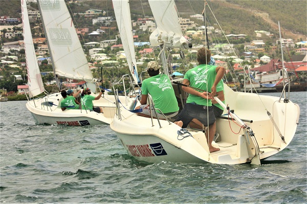 Fickle conditions during the 4th Annual Lagoonies Regatta 2