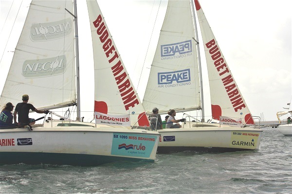 Fickle conditions during the 4th Annual Lagoonies Regatta 3