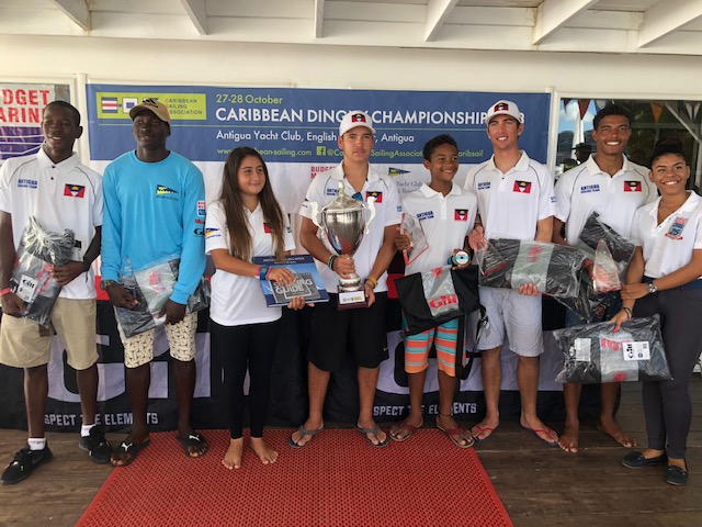 Team Antigua wins the 2018 CSA Caribbean Dinghy Championships 1