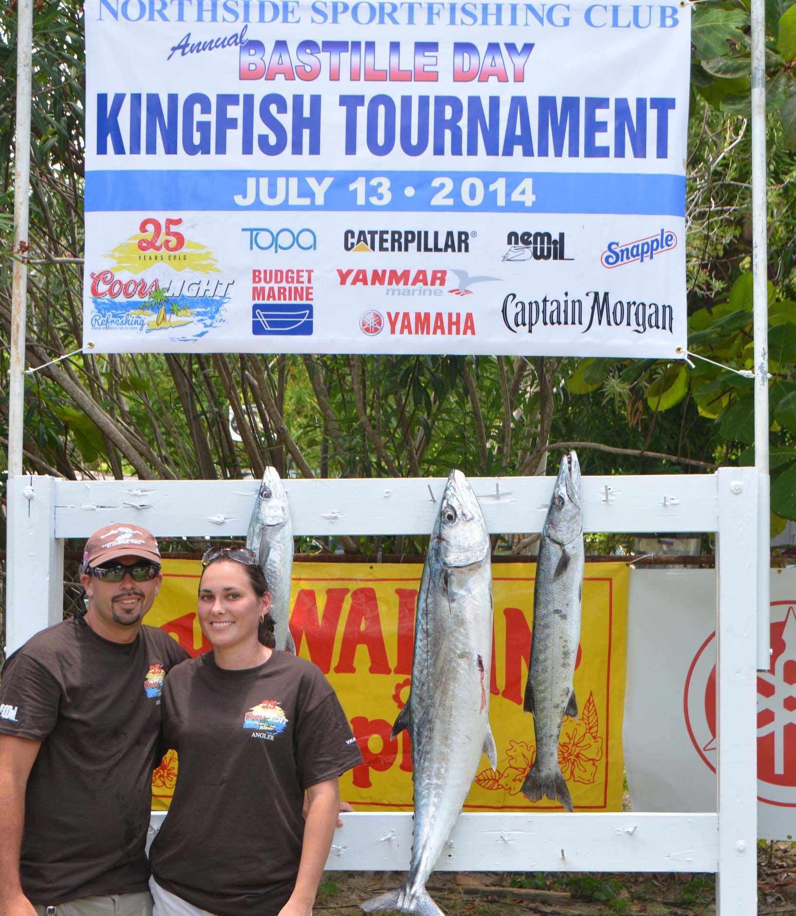 Calling all anglers! Annual Bastille Day Kingfish Tournament 1
